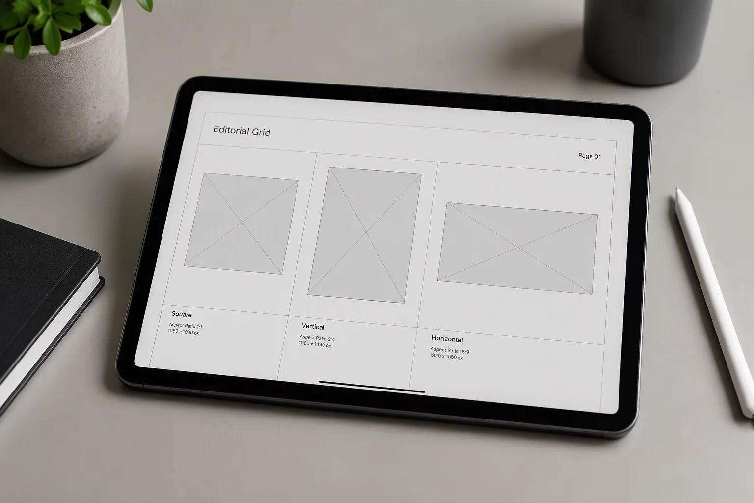 Three Image Ratios One Editorial System